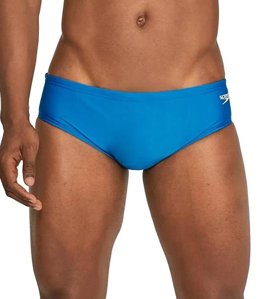 Speedo The One Men's Brief Swimsuit - Blue | Polyester/Pbt - Swimoutlet.com