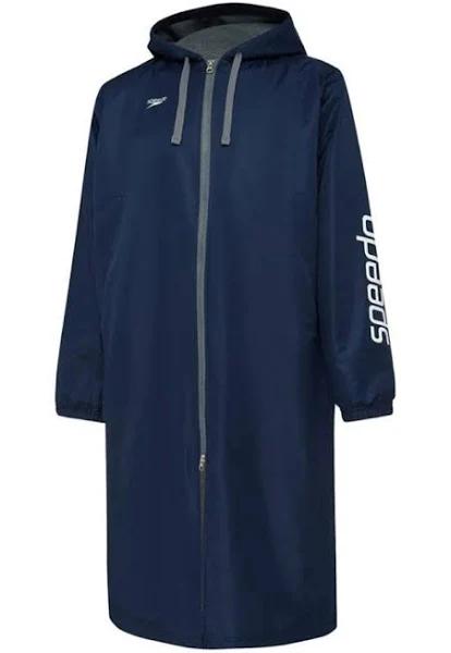 Speedo Unisex Logo Deck Coat - Navy- Swimwear Galore