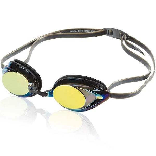 Speedo Vanquisher 2.0 Mirrored Swim Goggles, Panoramic, Anti-Glare, Anti-fog with UV Protection