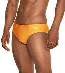 Speedo Vibe Men's Solid One Brief Swimsuit - Radiant Yellow 24 - Swimoutlet.com