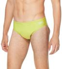 Speedo Vibe Men's Solid One Brief Swimsuit - Radiant Yellow 24 - Swimoutlet.com
