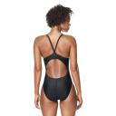 Speedo Women's Powerflex Eco Race Solid Flyback One Piece Swimsuit