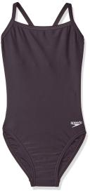 Speedo Women's Powerflex Eco Race Solid Flyback One Piece Swimsuit