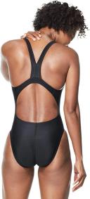 Speedo Women's Powerflex Eco Race Solid Super Pro One Piece Swimsuit