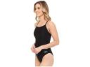 Speedo Women's Swimwear Black Size 10 Race Splice Flyback One Piece
