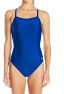 Speedo Women's Swimwear Blue Size 28 Tone Setter Splice Flyback Solid