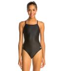 Speedo Women's Swimwear Blue Size 28 Tone Setter Splice Flyback Solid