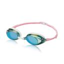 Speedo Women's Vanquisher 2.0 Mirrored Goggle - White/Rainbow - Swimoutlet.com