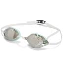 Speedo Women's Vanquisher 2.0 Mirrored Goggle - White/Rainbow - Swimoutlet.com