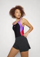 Speedo Womens Colourblock Splice Muscleback One Piece Black 8