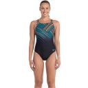 Speedo Womens Digital Placement Medalist One Piece Red -42F