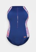 Speedo Womens Panel Hydrasuit Blue 8