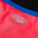 Speedo Womens Solid Vback One Piece Red 8