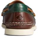 Sperry Authentic Original 2-Eye Tri-Tone Shoes - Navy 10