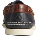 Sperry Authentic Original 2-Eye Tri-Tone Shoes - Navy 10
