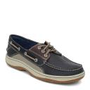 Sperry Billfish 3 Eye Navy Brown Boat Shoes Casual Mens Shoes