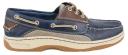Sperry Billfish 3 Eye Navy Brown Boat Shoes Casual Mens Shoes
