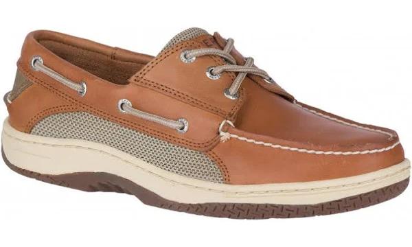 Sperry Men's Billfish 3-Eye Wide Boat Shoe - Dark Tan, 13W / Dark Tan