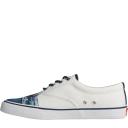 Sperry Mens Striper II CVO Jaws Rawhide Laces Trainers (White) (11 UK)