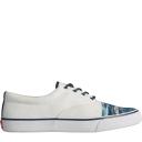 Sperry Mens Striper II CVO Jaws Rawhide Laces Trainers (White) (11 UK)