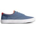 Sperry Mens Striper II CVO SeaCycled Leather Trainers (Navy) (9 UK)