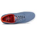Sperry Mens Striper II CVO SeaCycled Leather Trainers (Navy) (9 UK)