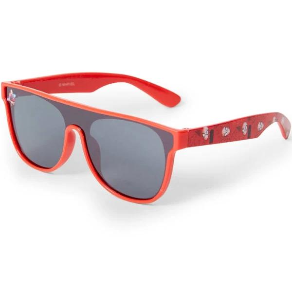 Spider-Man Kids Shield Sunglasses - Red