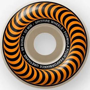 Spitfire F4 Classic Swirl 99D Skateboard Wheels 53 mm