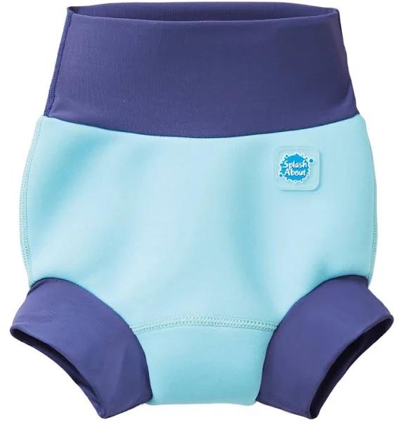 Splash about Kids' New Improved Happy Nappy, Blue Cobalt, 3-6 Months