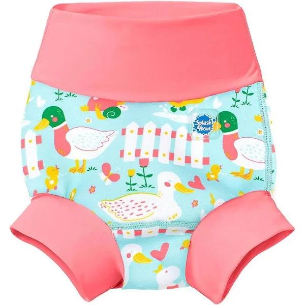 Splash about New and Improved Happy Nappy Swim Diapers (Little Ducks, 0-3 Months)