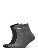 Sports Socks Puma Short Crew (3 Pairs) Grey - 39-42