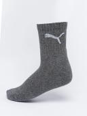 Sports Socks Puma Short Crew (3 Pairs) Grey - 39-42