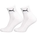 Sports Socks Puma Short Crew (3 Pairs) White - 39-42