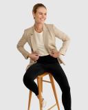 Sportscraft Felicity Velvet Pull On Pant Black 6