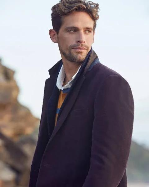 Sportscraft Men's Italian Moleskin Blazer in Size 42