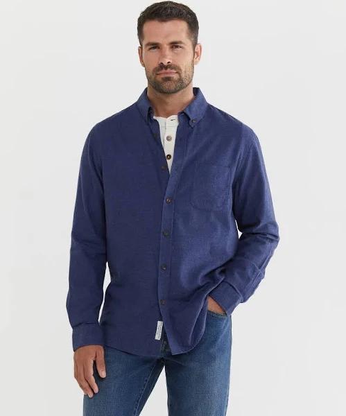 Sportscraft Men's Mclure Long Sleeve Shirt in Size Medium