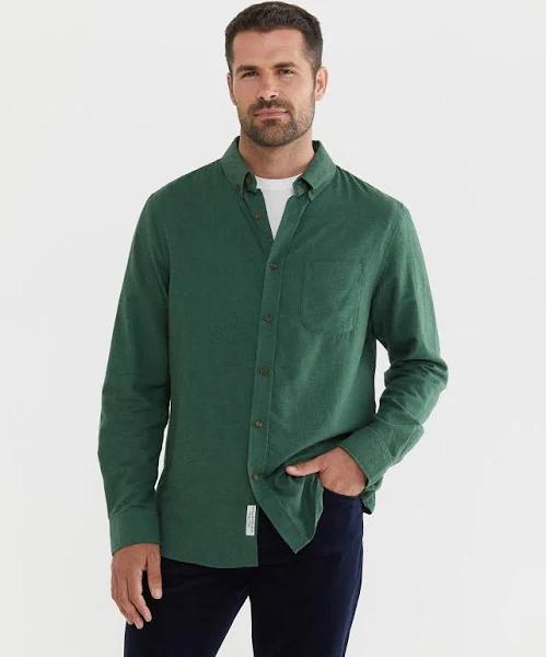 Sportscraft Men's Mclure Long Sleeve Shirt in Size Small