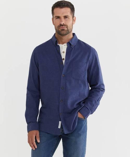Sportscraft Men's Mclure Long Sleeve Shirt in Size XL