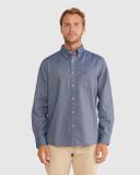 Sportscraft Men's Oxford Long Sleeve Shirt in Size 3XL