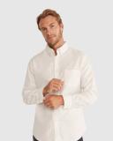 Sportscraft Men's Oxford Long Sleeve Shirt in Size 4XL