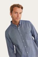 Sportscraft Men's Oxford Long Sleeve Shirt in Size XS