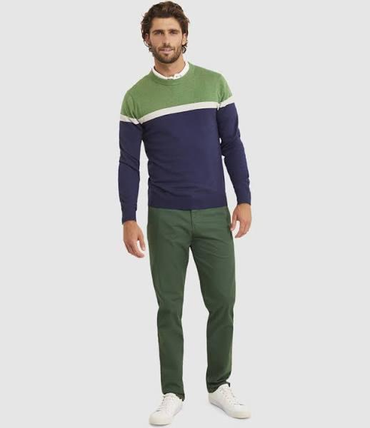 Sportscraft Men's Smith Chino Pants Tapered in Size 31