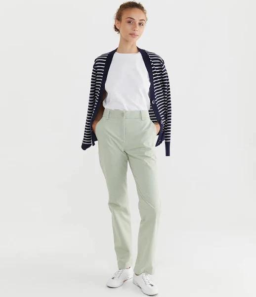 Sportscraft Women's Laura Relaxed Chino Pants in Size 16