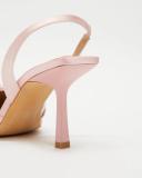 SPURR - Women's Pink Stilettos - Lois Wide Fit Satin Heels - Size 9 at The Iconic