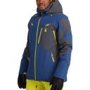 Spyder Leader Insulated Jacket - Abyss Volcano | Ski Jackets