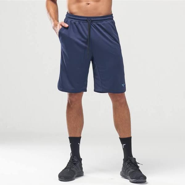 SQUATWOLF - Code Basketball Shorts - Blue Iris - XL - Gym Shorts - Male Workout Clothes