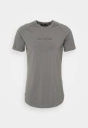 SQUATWOLF - Statement Tee - Stone - Extra Extra Large - Gym T-shirts - Men's Workout Clothes
