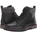 Stacy Adams Black Waxy Envoy Moc Toe Lace Up Boots
