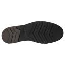Stacy Adams Black Waxy Envoy Moc Toe Lace Up Boots