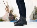 Stacy Adams Brown Chic Envoy Moc Toe Lace Up Boots